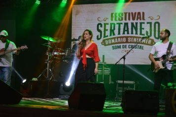 Foto - 1º Festival Sertanejo - Donário Shirmer - Som de Cristal