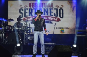 Foto - 1º Festival Sertanejo - Donário Shirmer - Som de Cristal