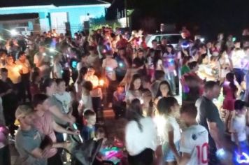 Foto - Sucesso da 4ª Caminhada Luminosa em Coronel Barros