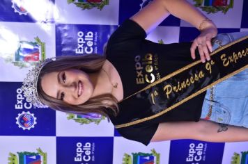 Foto - Eleitas as soberanas da 9ª Expocelb de Coronel Barros durante cerimônia no Clube Ipiranga