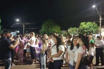 Foto - Sucesso da 4ª Caminhada Luminosa em Coronel Barros