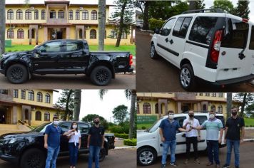 Secretaria de Saúde de Coronel Barros recebe dois novos veículos para a frota