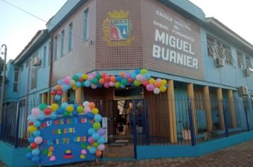 70 anos Escola Municipal de Ensino Fundamental Miguel Burnier