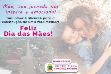 FELIZ DIA DAS MÃES!