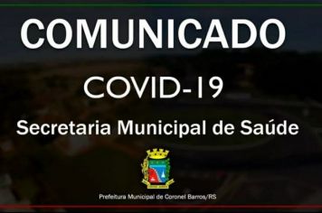 Confirmada quinta morte pela Covid-19 em Coronel Barros