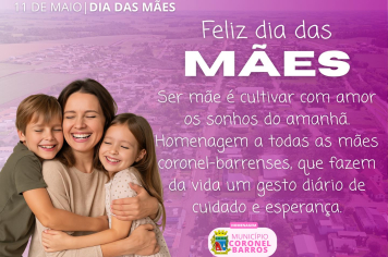 Feliz Dia das Mães