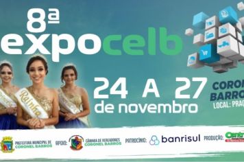 CONFIRA AS PRINCIPAIS ATRAÇÕES DA 8ª ExpoCelb! ENTRADA GRATUITA!