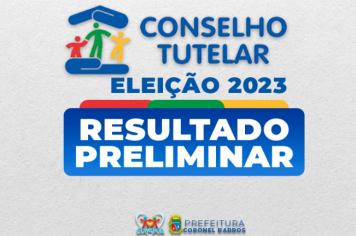 Saiba o resultado preliminar da eleição do Conselho Tutelar de Coronel Barros