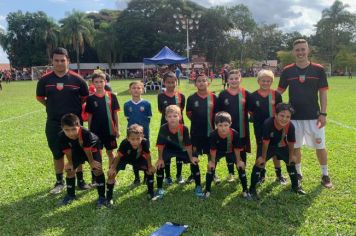 Escolinha de Futebol Coronel Barros participou neste sábado, 15 de abril, da “COPA MOLEQUE BOM DE BOLA”FUTEBOL SETE no Rincão dos Goi em Ijuí.