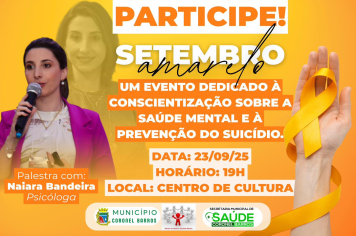 Setembro Amarelo 2025!