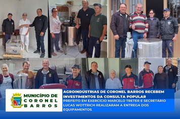 Agroindústrias de Coronel Barros recebem investimentos da Consulta Popular