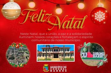 Feliz Natal e um próspero Ano Novo!