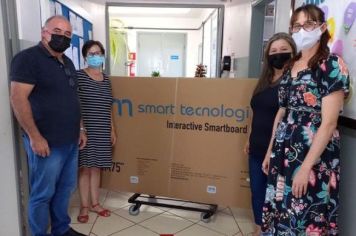 Prefeitura de Coronel Barros começa a instalar equipamentos tecnológicos em unidades de ensino