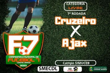 A 7ª Rodada do Campeonato Municipal de Futebol 7 de Coronel Barros promete confrontos épicos no Campo da SIMUCEB hoje, 10.