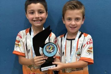 Atletas de Coronel Barros conquistam vice-campeonato na 15ª Copa Santiago de Futsal Menor