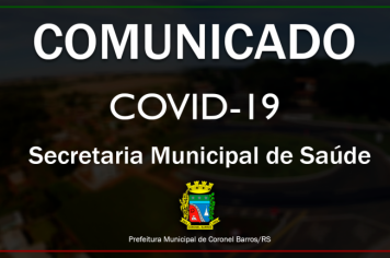 Informativo da Secretaria Municipal de Saúde