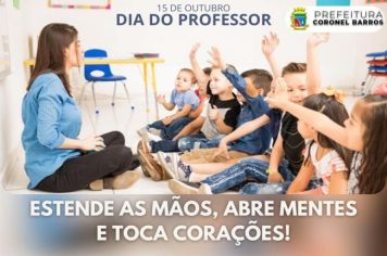 FELIZ DIA DO PROFESSOR