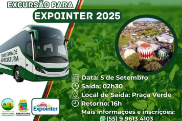 Excursão para a Expointer 2025