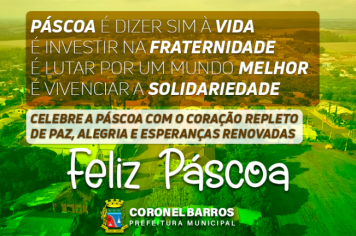 Feliz Páscoa!