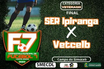 Grandes Confrontos Marcam a Final do Campeonato Municipal de Futebol 7 nas Categorias Veterano, Master e Livre