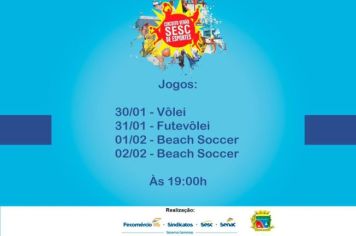 Início das Competições no Circuito de Verão na Praça Emílio Vontobel: Hoje é Dia de Vôlei!