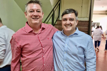 Prefeito Bráulio Scherer acompanha inauguração de novos quartos no HCI