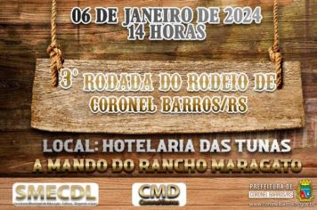 3ª Rodada do Rodeio de Coronel Barros