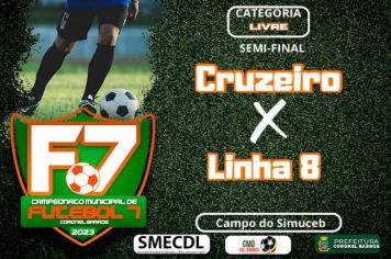 Campeonato Municipal de Futebol 7 agitarão a sexta-feira com duelos eletrizantes nas categorias Livre e Master