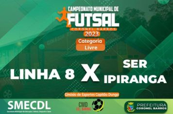 Próxima sexta-feira, 12, ocorrerá o início do Campeonato de Futsal