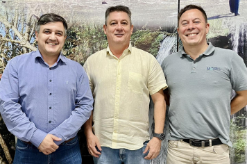 Prefeito Bráulio Scherer reforça parceria com o Hospital de Clínicas Ijuí - HCI