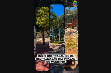 A Secretaria de Obras e Viação segue cuidando dos espaços públicos!