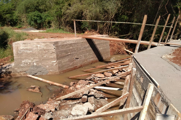 Secretaria de Obras libera mais uma ponte no interior do município