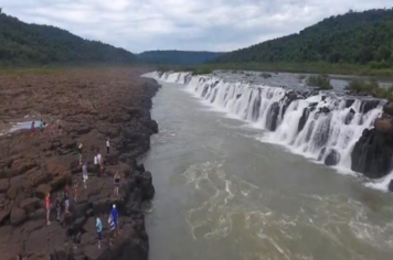 Prefeito realiza reunião com vistas à conservação do Salto do Yucumã