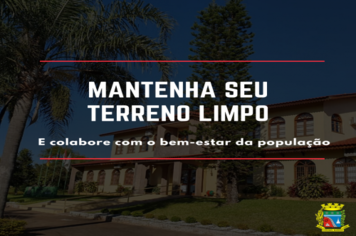 Lei Municipal determina que terrenos sujos sejam multados