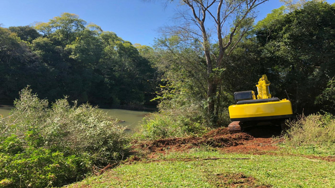 Inicia a construção da nova ponte sobre o Rio Conceição em Coronel Barros