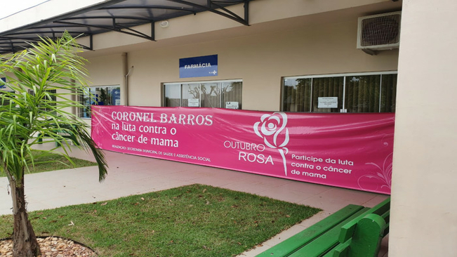 Secretaria de Saúde trabalha com a Campanha Outubro Rosa