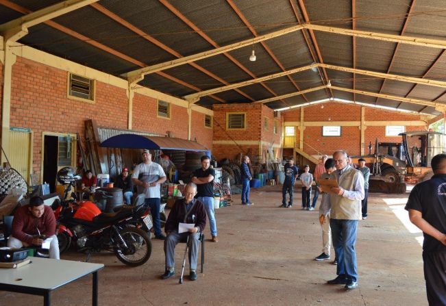 LEILÃO DE BENS INSERVÍVEIS OCORREU NA ÚLTIMA QUARTA-FEIRA