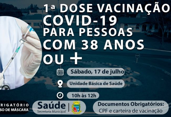 Campanha de vacinação contra a Covid-19