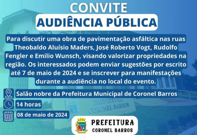 Audiência Pública