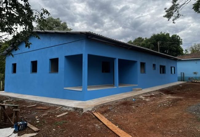 Obras da Nova Cozinha e Refeitório da E.M.E.F. Miguel Burnier Entram na Fase Final