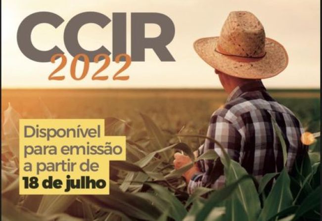 Está disponível o INCRA 2022 para emissão do CCIR