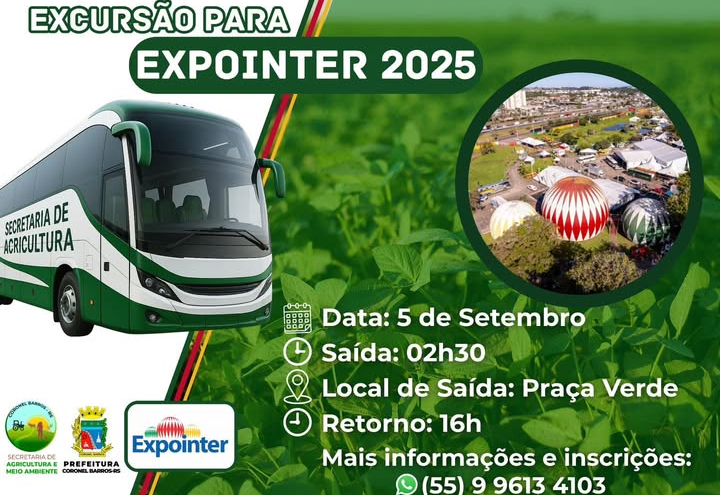 Excursão para a Expointer 2025
