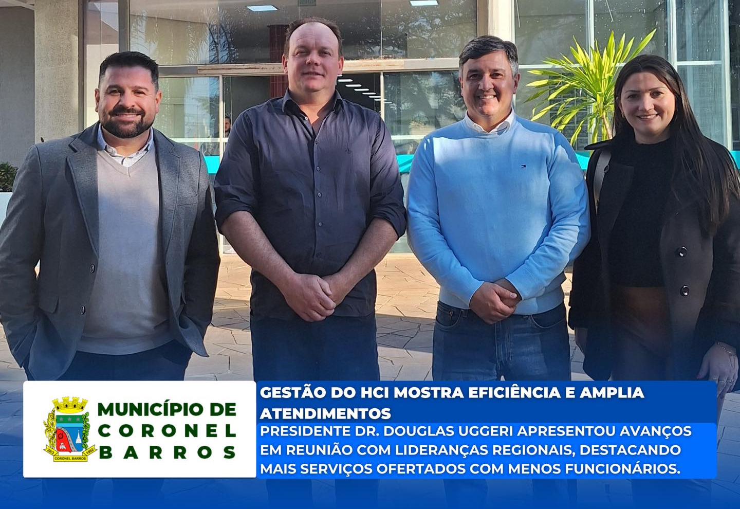 HCI apresenta avanços na gestão e amplia oferta de serviços
