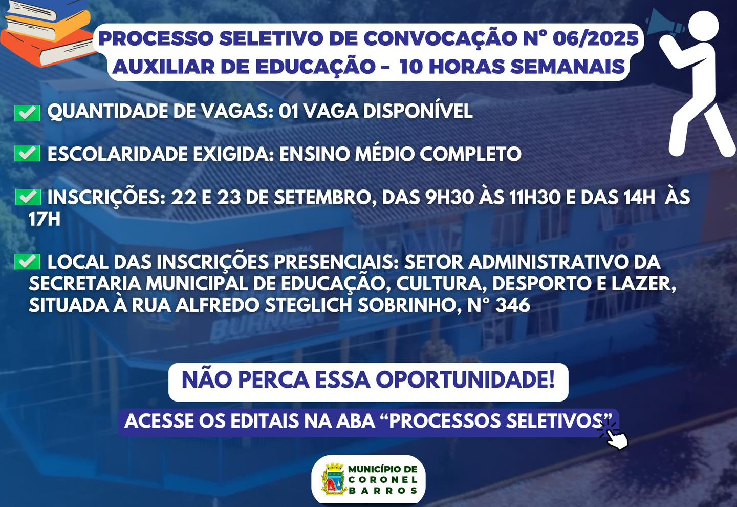 Processo Seletivo de Convocação Nº 06/2025
