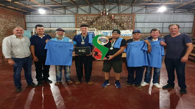 Linha 8 é a equipe campeã do Campeonato Municipal de Bocha