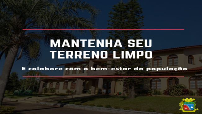 Lei Municipal determina que terrenos sujos sejam multados