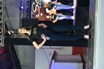 Foto - Eleitas as soberanas da 9ª Expocelb de Coronel Barros durante cerimônia no Clube Ipiranga
