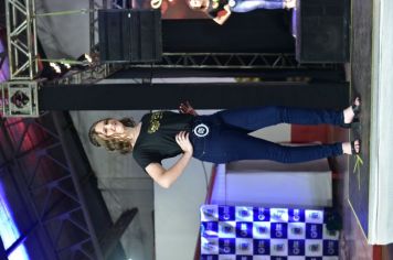 Foto - Eleitas as soberanas da 9ª Expocelb de Coronel Barros durante cerimônia no Clube Ipiranga