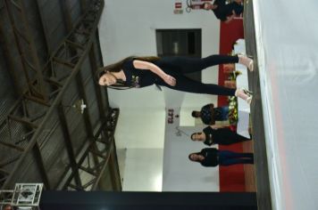 Foto - Eleitas as soberanas da 9ª Expocelb de Coronel Barros durante cerimônia no Clube Ipiranga