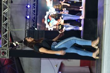 Foto - Eleitas as soberanas da 9ª Expocelb de Coronel Barros durante cerimônia no Clube Ipiranga